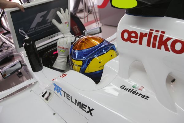Esteban Gutierrez Sauber F1 - GP India 2012