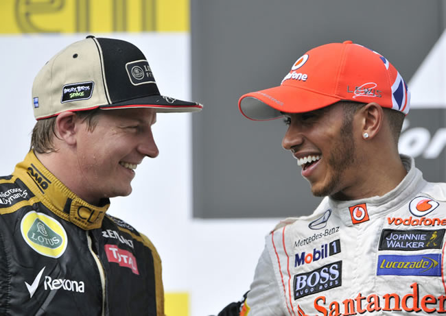 Kimi Raikkonen - Lewis Hamilton