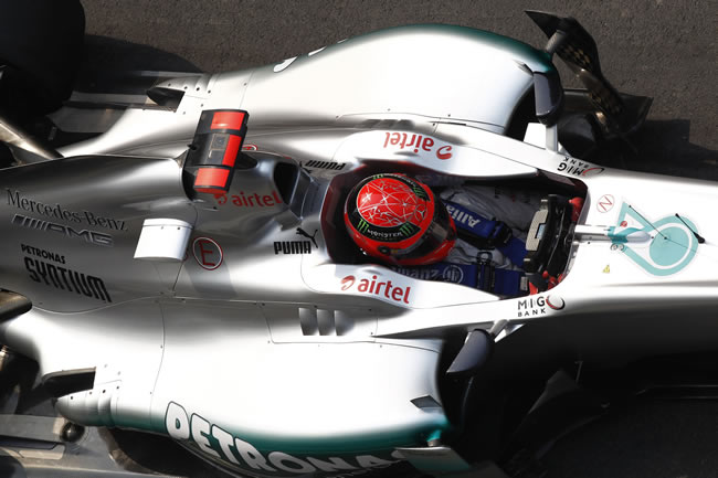 Michael Schumacher India 2012